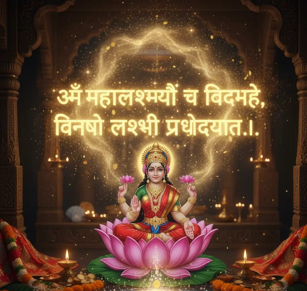 Lakshmi Gayatri Mantra Lyrics
