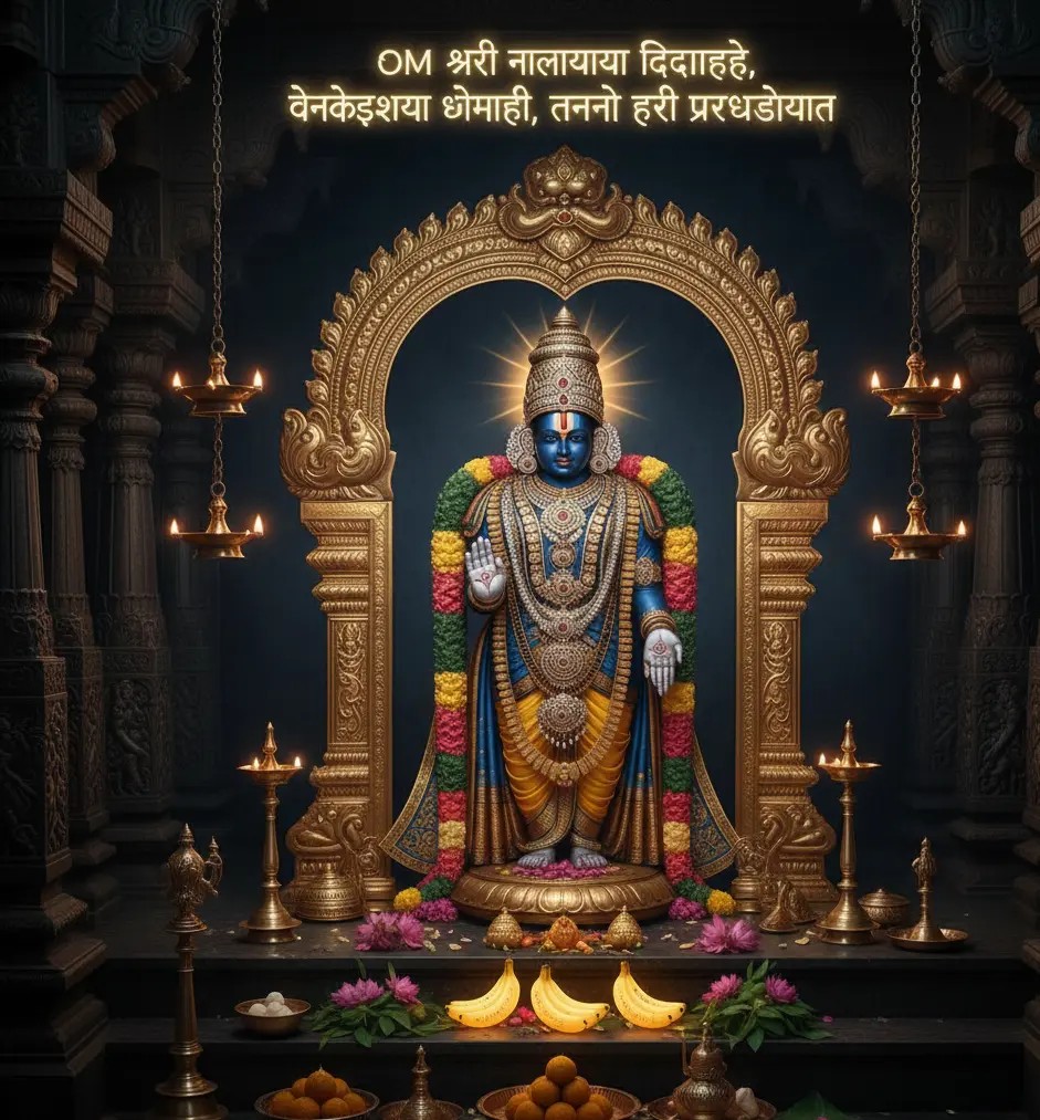 Venkateswara Gayatri Mantra Lyrics